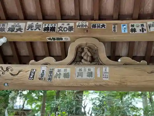 富士山東口本宮 冨士浅間神社の像