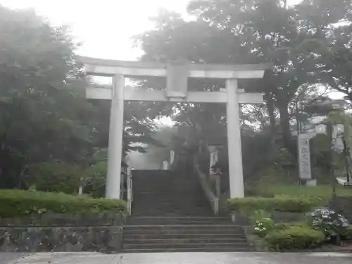 那須温泉神社の鳥居