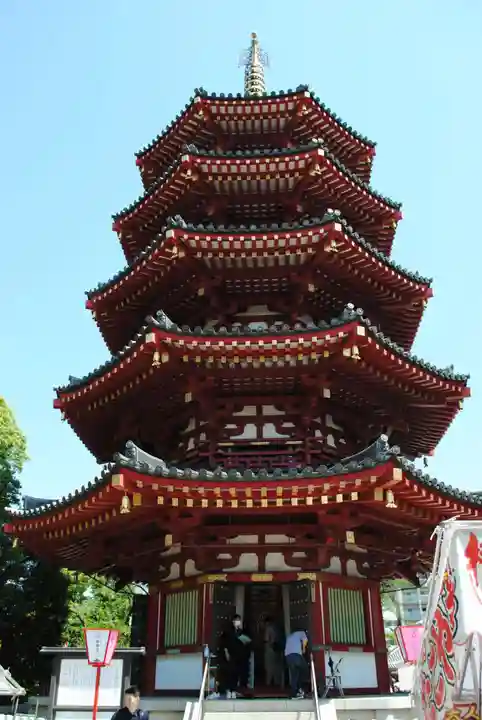 川崎大師(平間寺)の塔