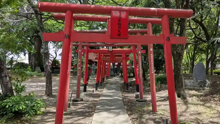 光金稲荷神社の鳥居