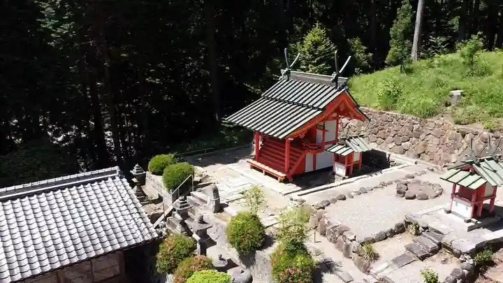 大保八坂神社の景色