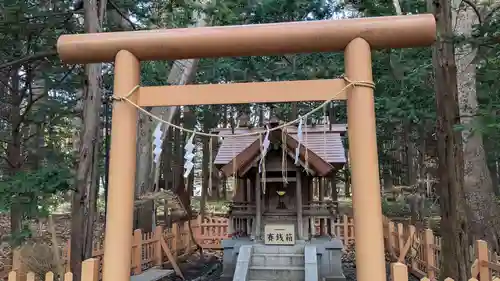 札幌鑛霊神社の鳥居