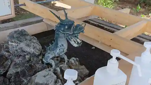 和樂備神社の手水舎