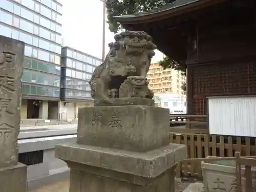 阿邪訶根神社の狛犬