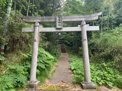 日吉神社の鳥居