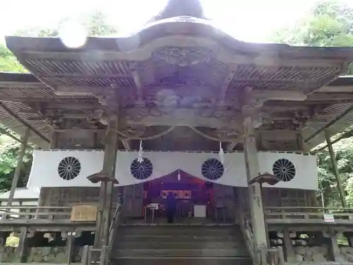 戸隠神社宝光社の本殿