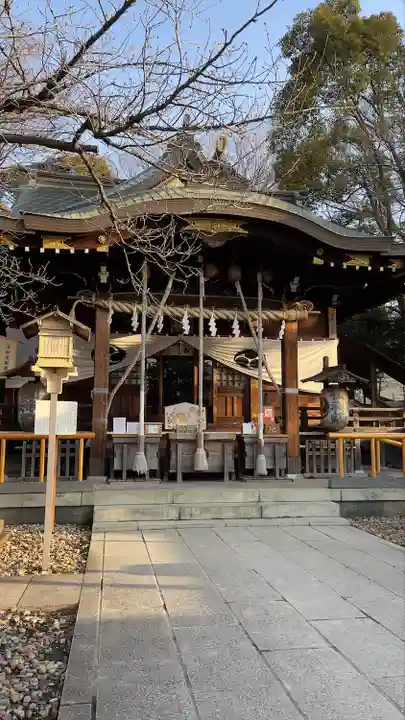 鎮守氷川神社の本殿・本堂