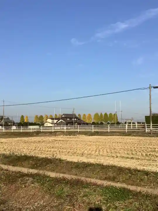 白山神社の周辺
