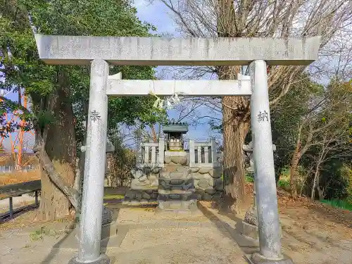 神明神社の鳥居