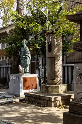 安倍晴明神社の像