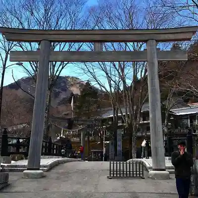 古峯神社の鳥居