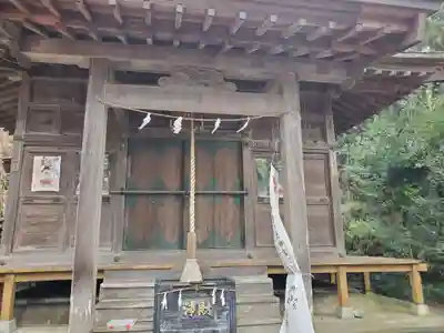 涌釜神社の本殿・本堂