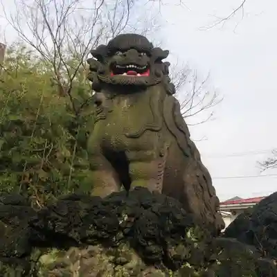 大杉天祖神社の狛犬