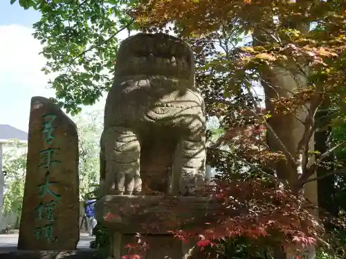 善養寺（善養密寺）の狛犬