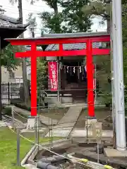 上中居諏訪神社の鳥居