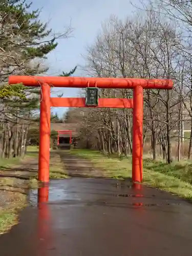 輪西神社の鳥居