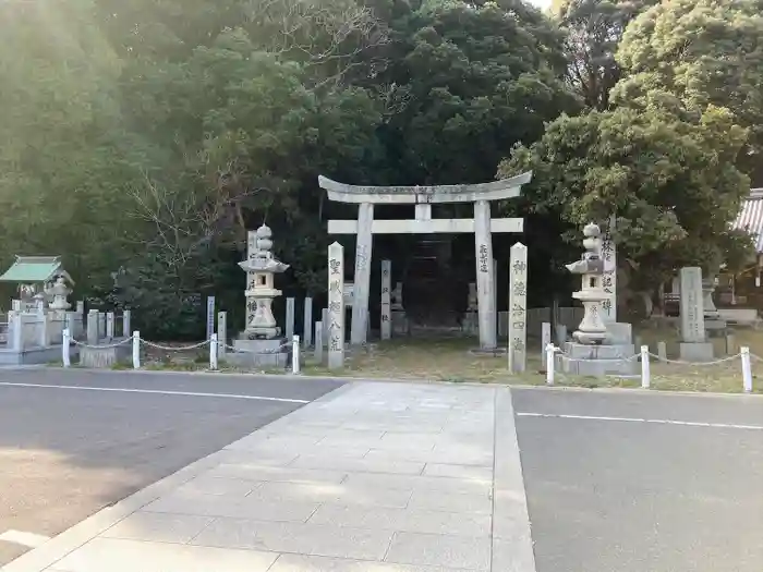 日高神社（日高庄神社）の鳥居