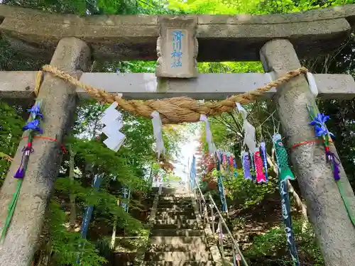 滑川神社 - 仕事と子どもの守り神の鳥居