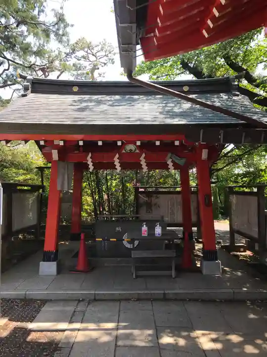 東伏見稲荷神社の手水舎