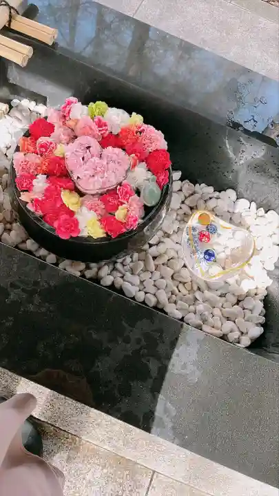 大谷地神社の手水舎