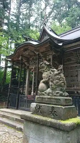 平泉寺白山神社の本殿