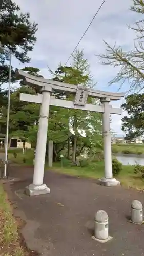 宇倍神社の鳥居