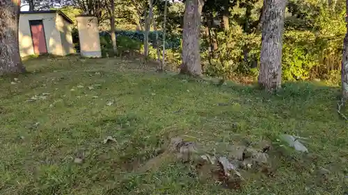 豊似神社の庭園