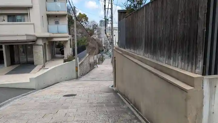 安居神社の周辺