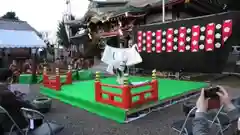 人見神社の神楽