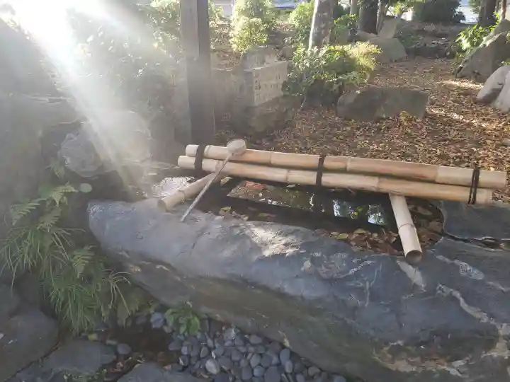 小幡神社の手水舎