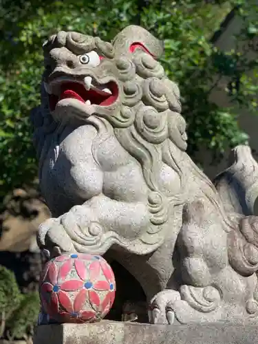 師岡熊野神社の狛犬