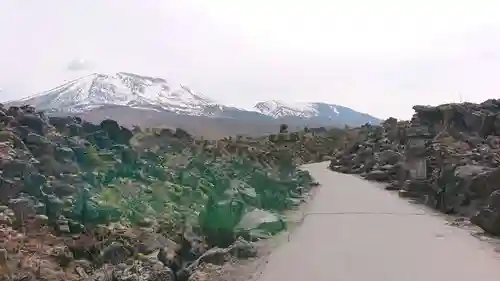 寛永寺別院浅間山観音堂の景色