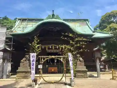 下総国三山　二宮神社の本殿・本堂