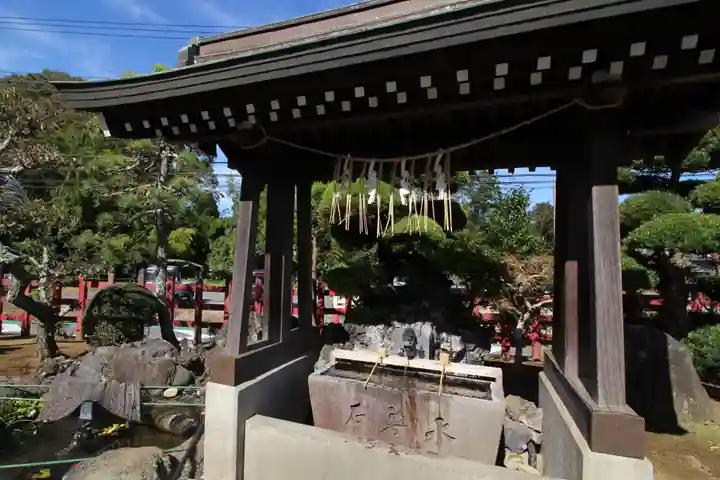 埴生神社の手水舎