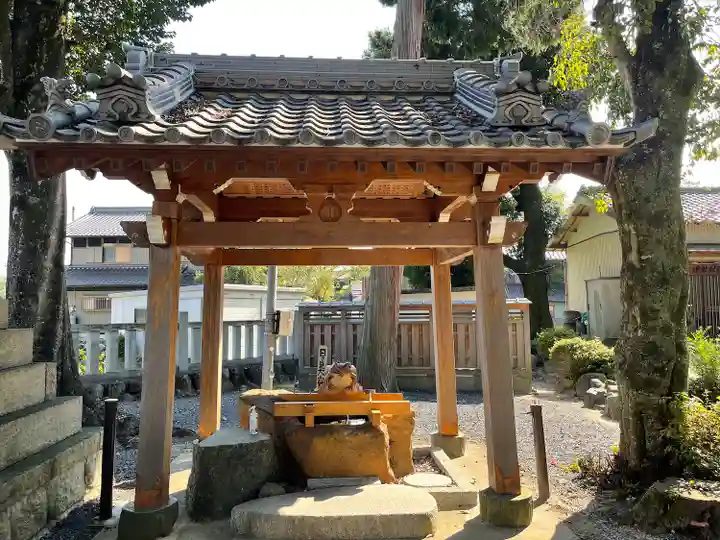 大神社の手水舎