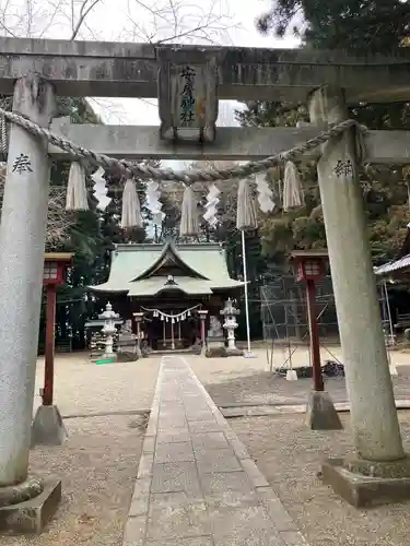 安房神社の鳥居