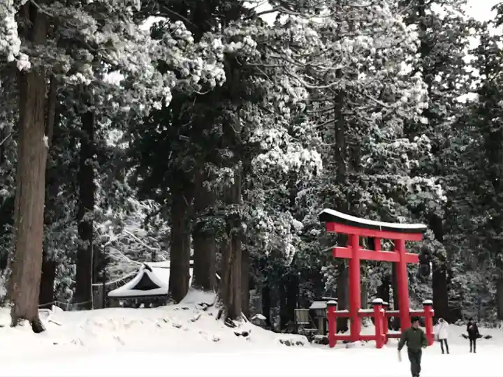 出羽神社(出羽三山神社)~三神合祭殿~の景色