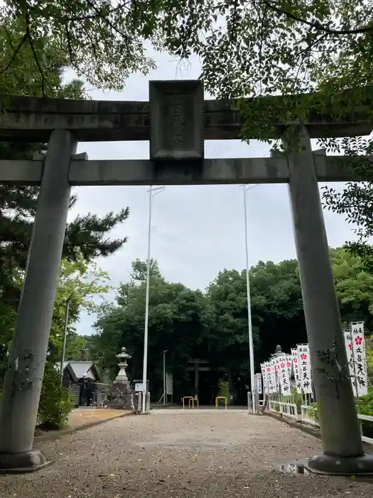 土呂八幡宮の鳥居