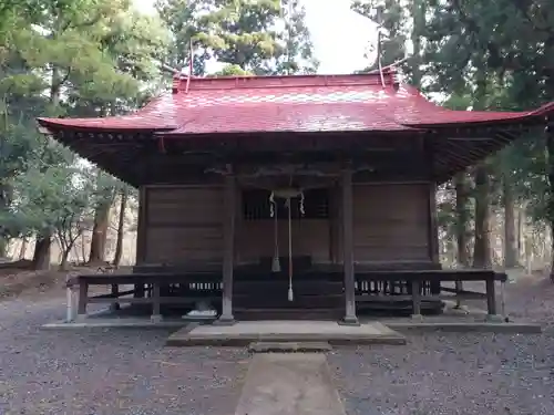 帳附神社の本殿