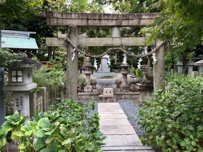 高龗神社・脇浜戎大社の鳥居