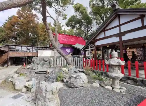 別小江神社の庭園