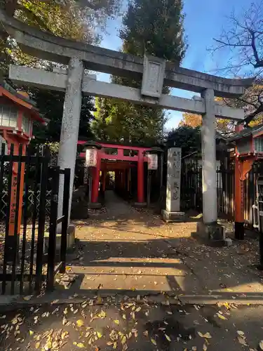 五條天神社の鳥居