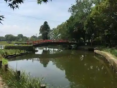 早水神社の庭園