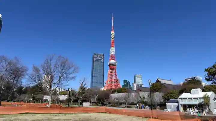 芝東照宮の周辺