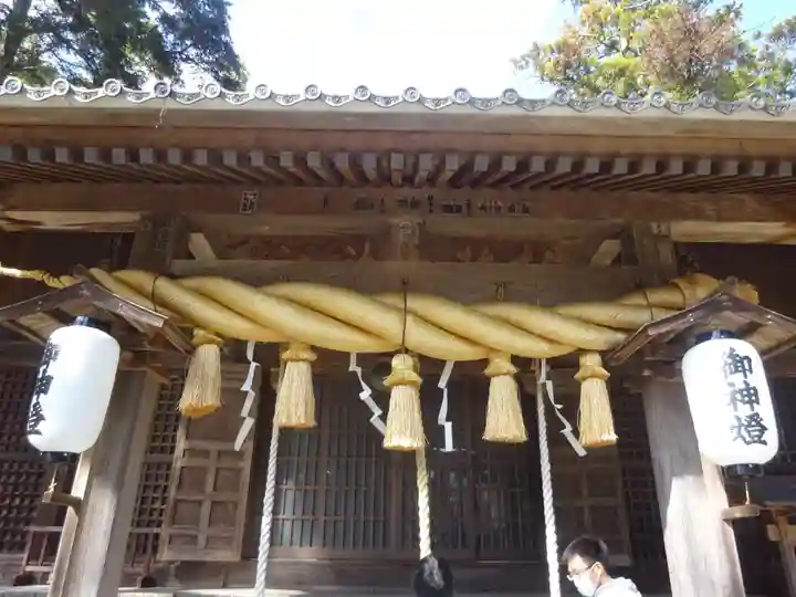 川津来宮神社の本殿・本堂