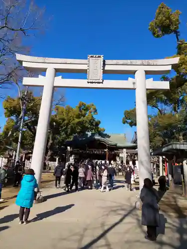 石切劔箭神社の鳥居