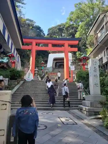 江島神社の鳥居