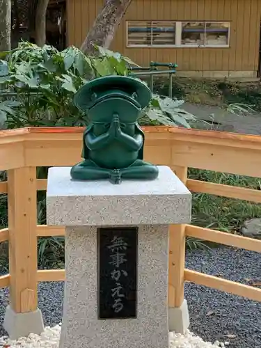 間々田八幡宮の狛犬