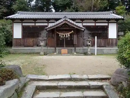 甘樫坐神社の本殿