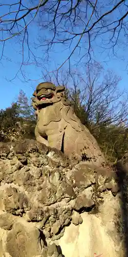 大杉天祖神社の狛犬